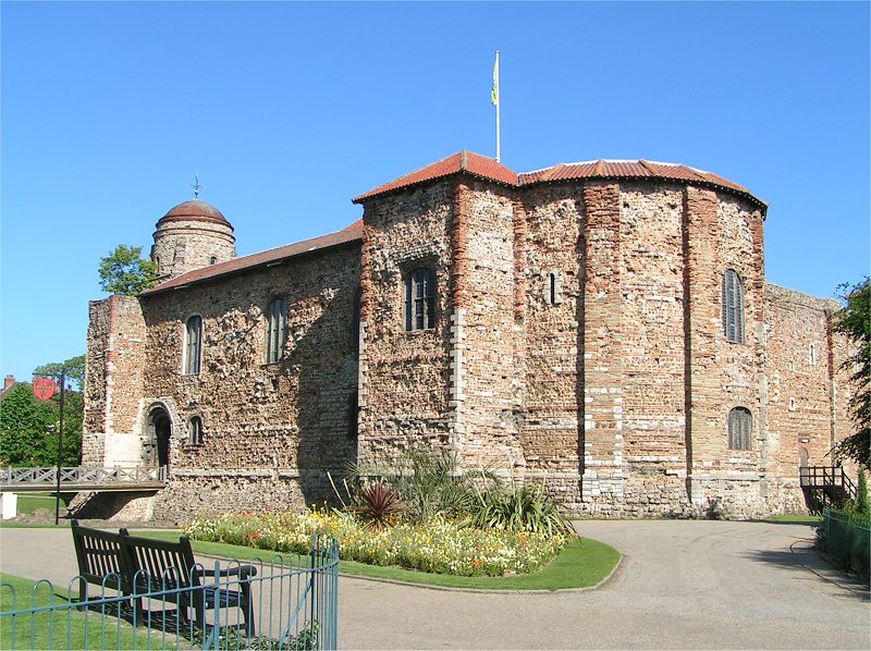 Colchester Castle.

Source: https://www.worldhistory.org/image/8935/hall-keep-colchester-castle/
